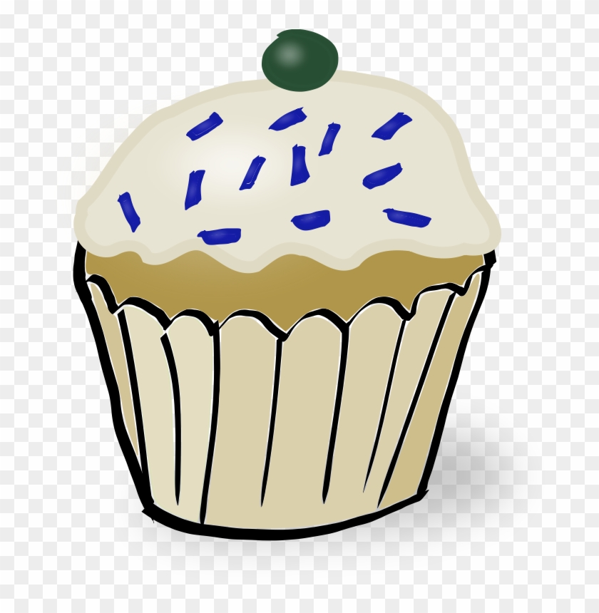 Pin Poppy Clip Art Cake On Pinterest - Muffin #307793