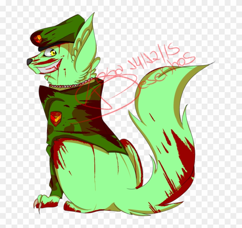 Happy Tree Friends - Happy Tree Friends Flippy Wolf #307891