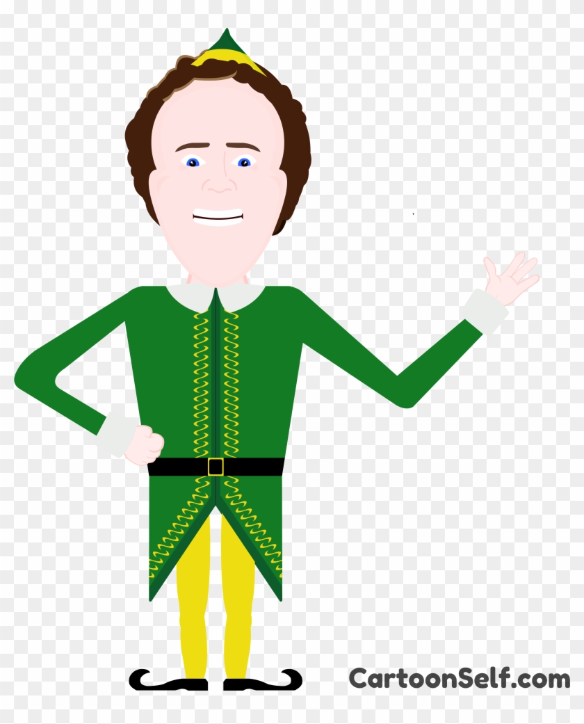 Buddy The Elf Wins You Over With His Sense Of Humor - Cartoon #308054