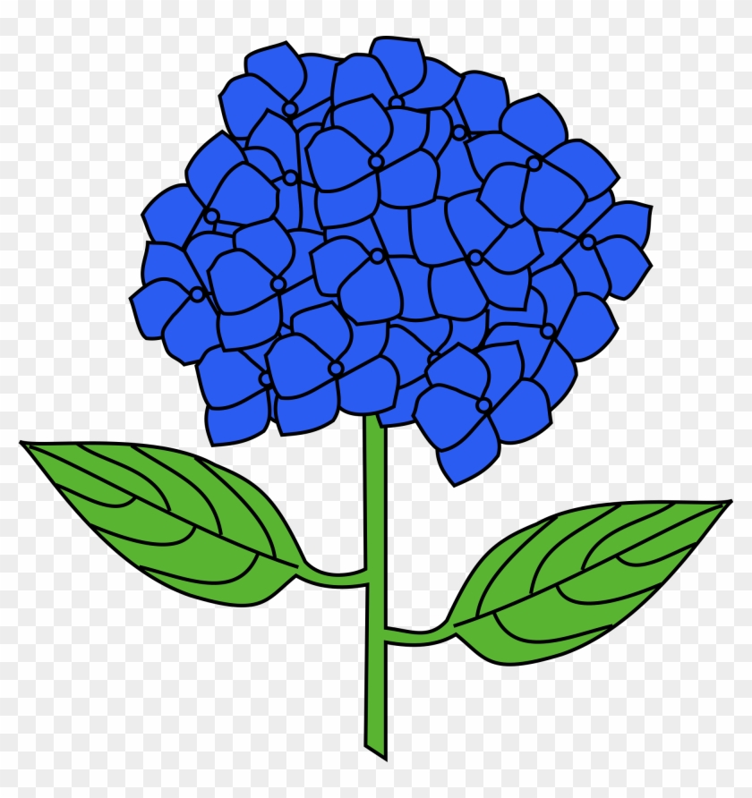 Hydrangea Clip Art - Clipart Hydrangea #53232