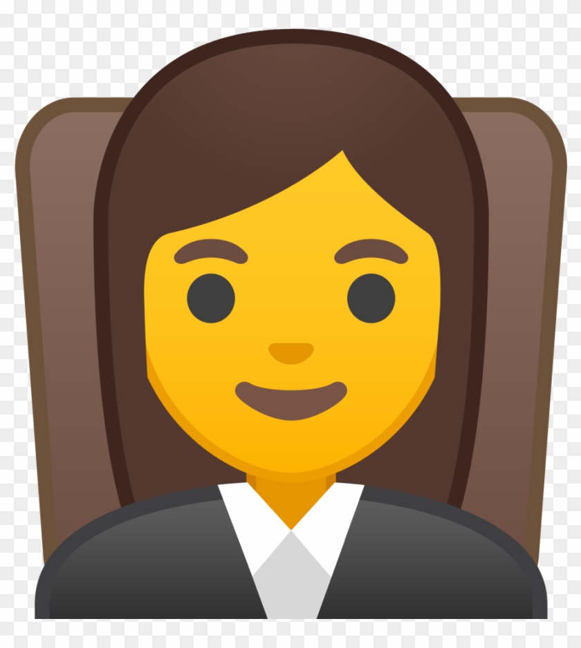 Woman Judge Icon - Emoji De Juez #53282