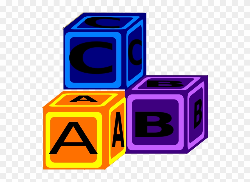 Blocks At School Clip Art #53286