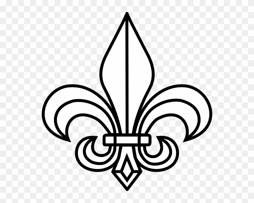 Fleur De Lis To Color #53334