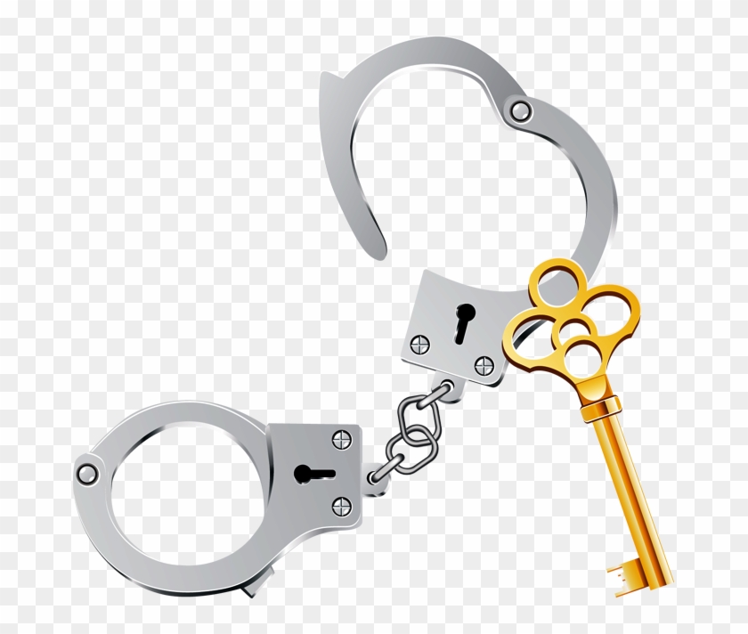 Handcuffs Clipart - Clipart Library - Open Handcuffs Clip Art #53360