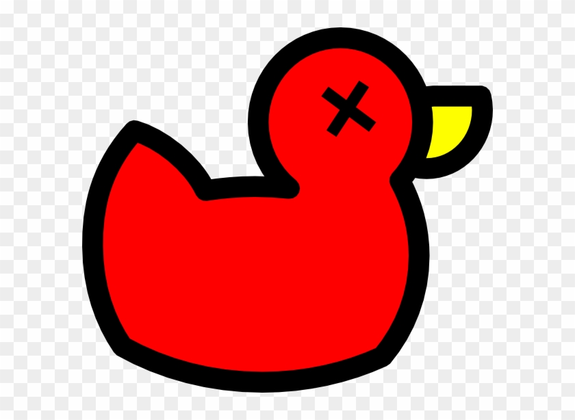 Clipart Dead Duck #53361