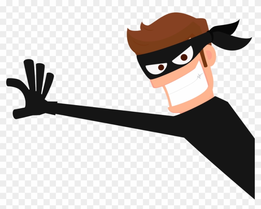 Thief, Robber Png - Wallet Stolen Cartoon - Free Transparent PNG Clipart  Images Download