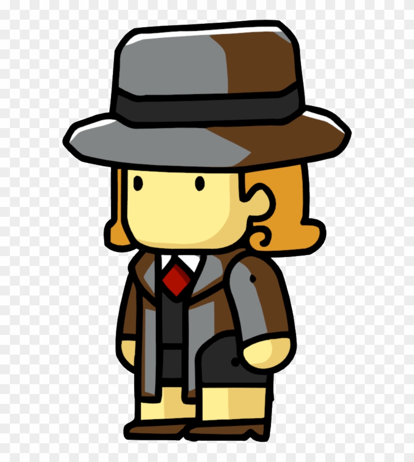 Pictures Of A Detective Clipartsco - Scribblenauts Blonde Girl #53486