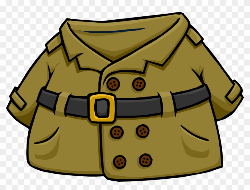 Dark Detective's Coat - Detective Coat Png #53508