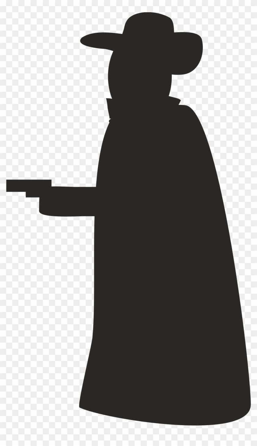 Big Image - Robber Silhouette Png #53534