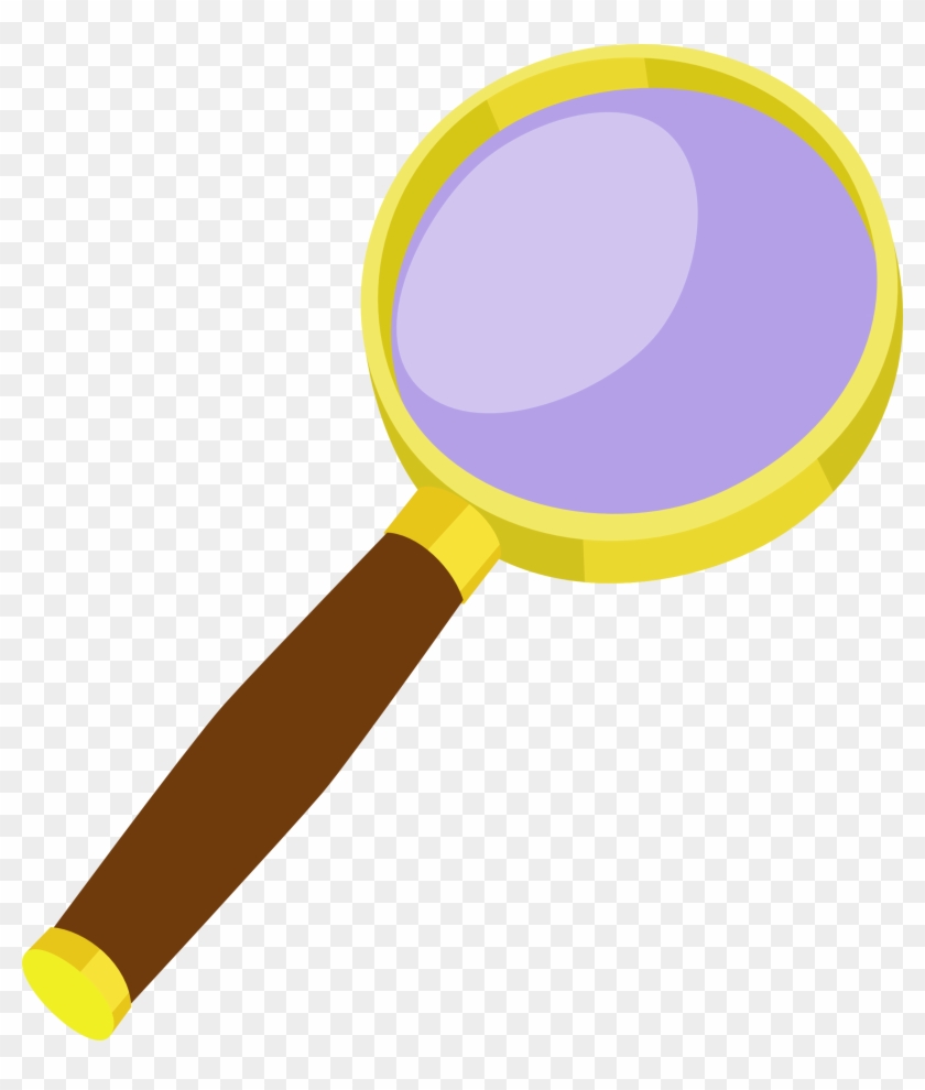 Clip Art Magnifying Glass And Paper - Magnifying Glass Cutie Mark #53574