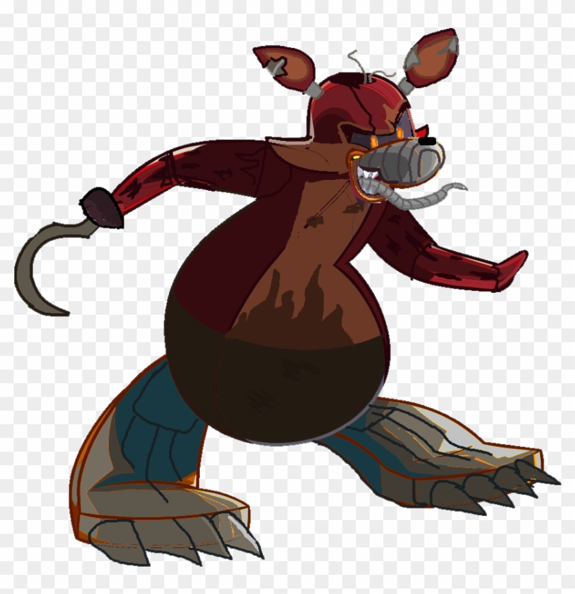 Nightmare Foxy Png - Foxy Png #53622