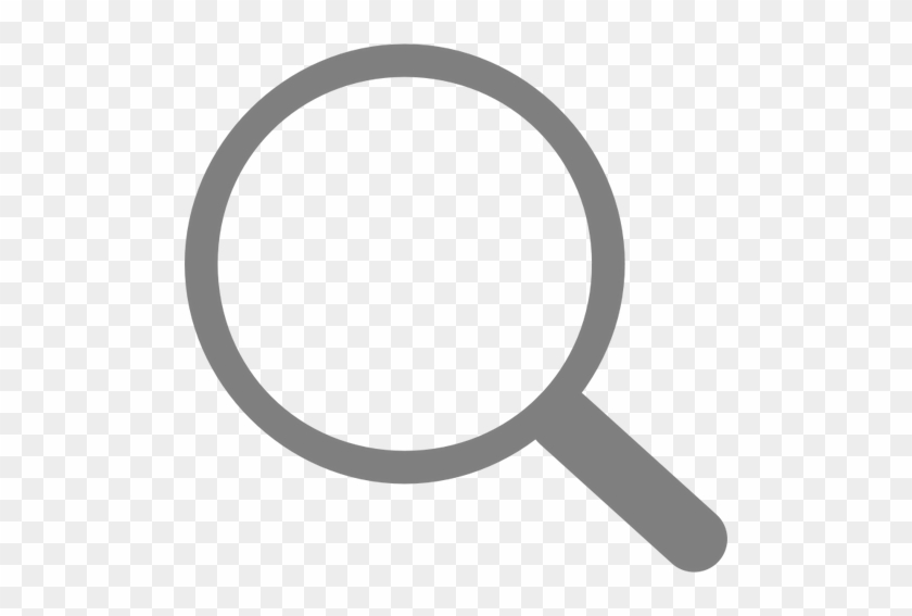 Magnifying Glass Clipart Black And White - Search Icon Transparent #53681