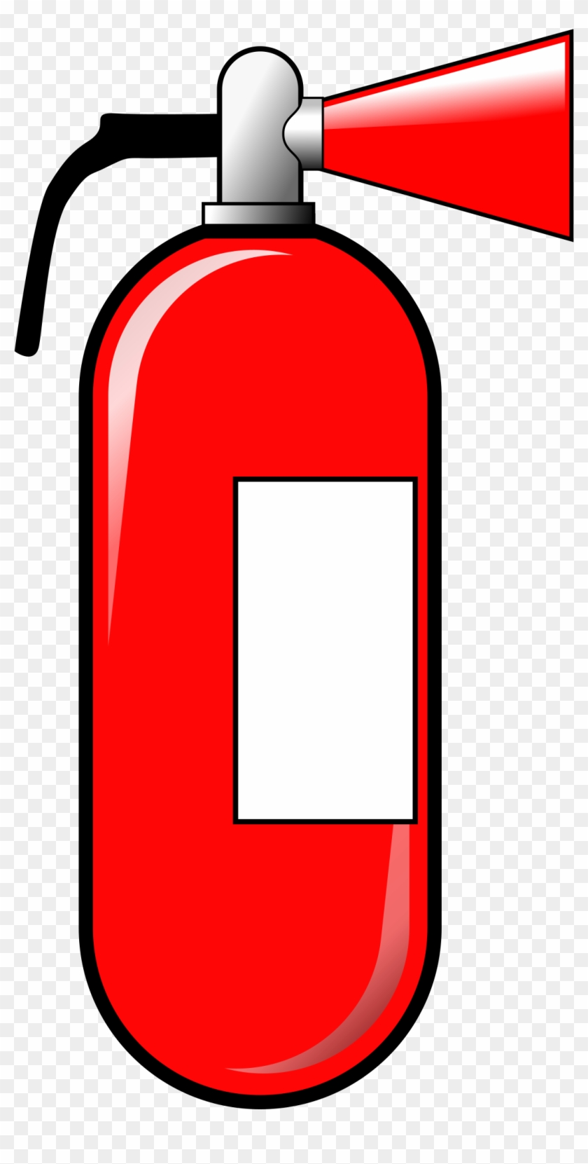 Onlinelabels Clip Art - Cartoon Fire Extinguisher #53843