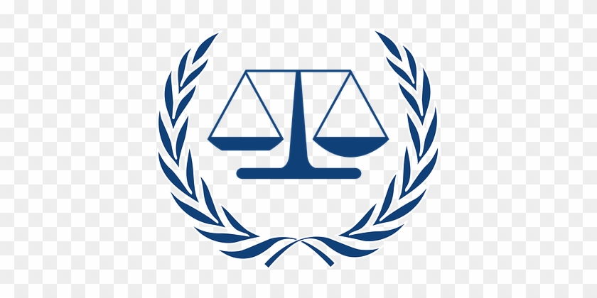 Scale Justice Judge Court Logo Law Legal J - International Criminal Court #53841