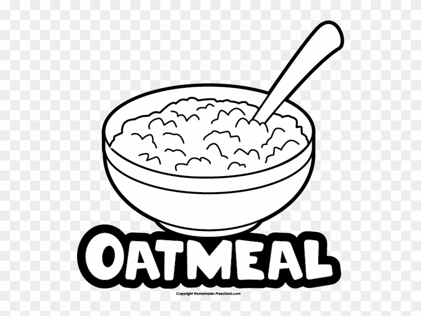 Click To Save Image - Oatmeal Black And White #53893