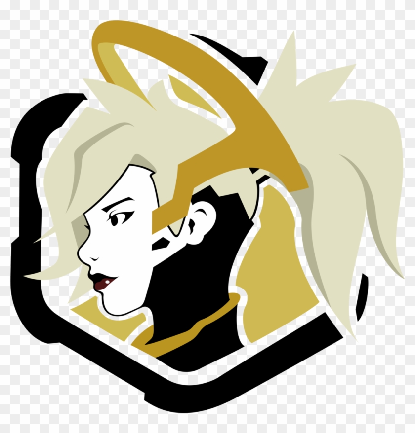 Clip Art Overwatch Mercy Spray Vector By Kyuubi3000 - Overwatch Mercy Logo #54105