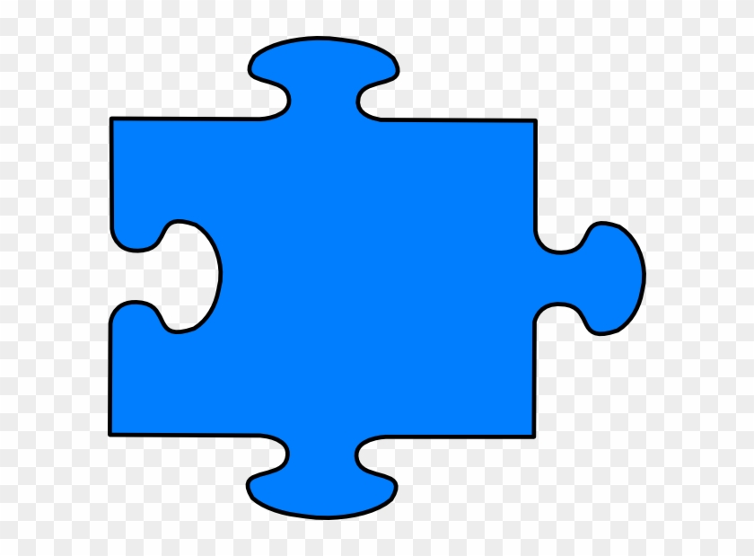Blue Puzzle Svg Clip Arts 600 X 539 Px - Puzzle Clip Art Png #54183