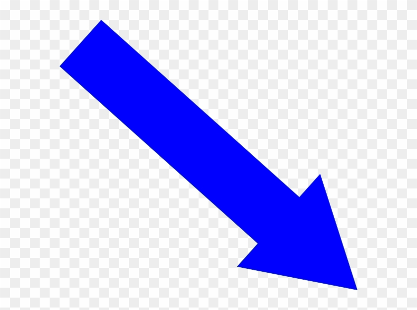 Arrow Pointing Down Right #54318