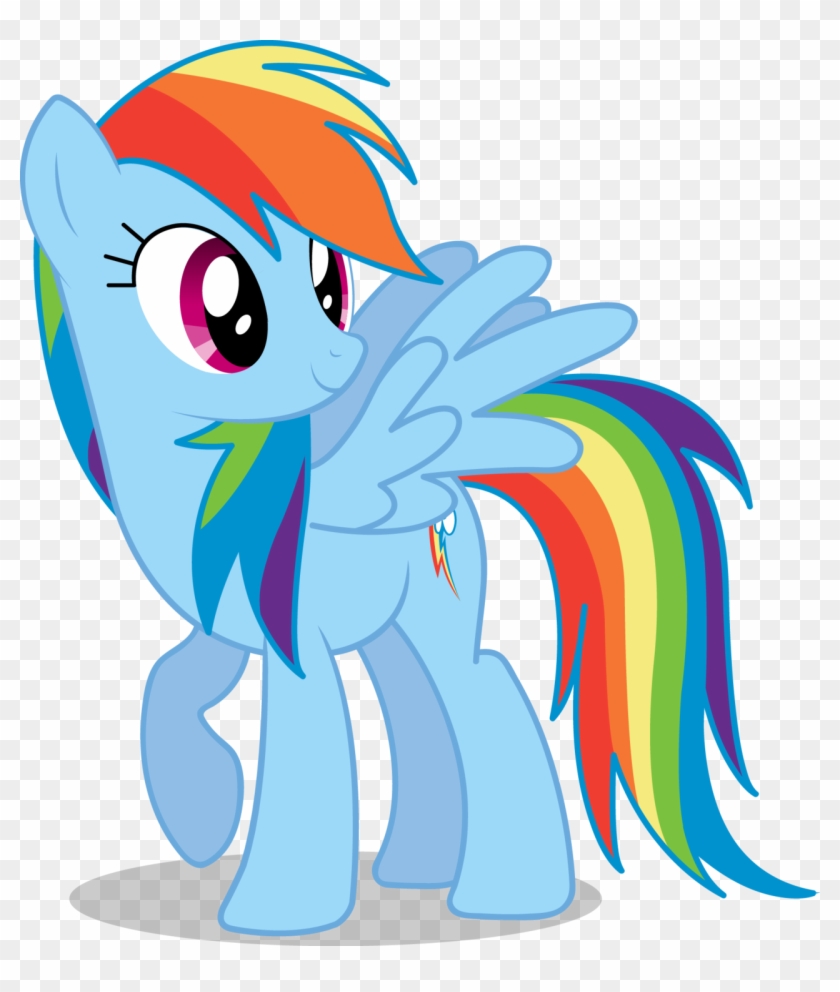 Rainbow Dash Vector - My Little Pony Rainbow Dash #54363