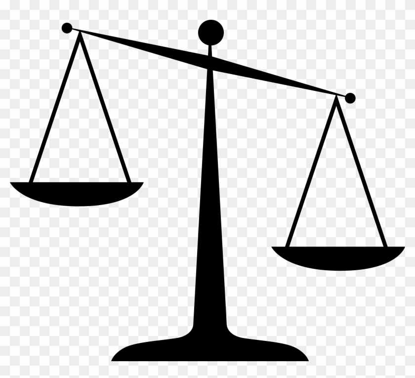 Weight Scale Cliparts - Scales Of Justice Clip Art #54418
