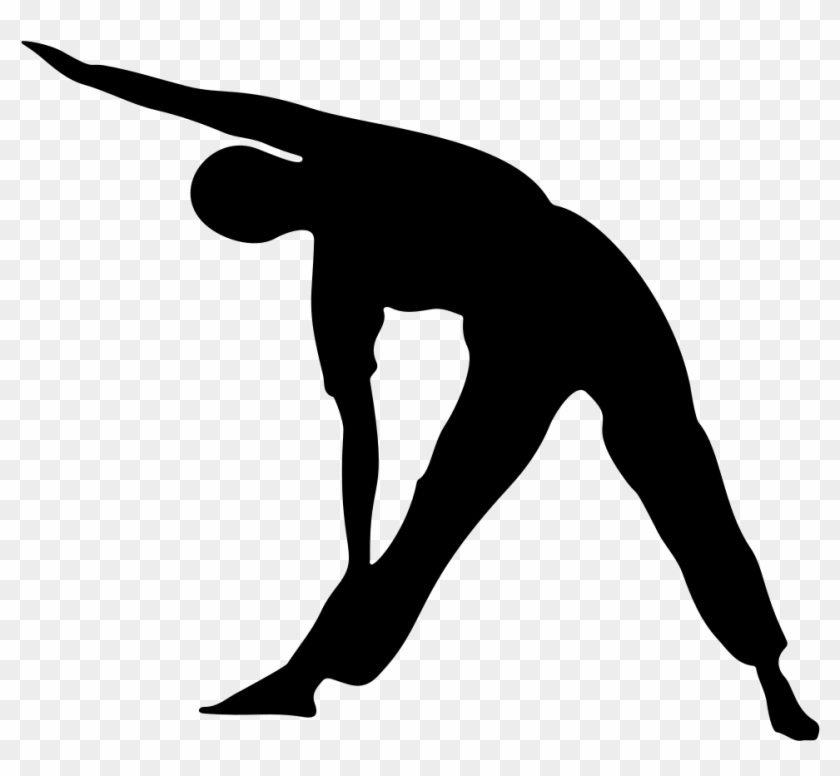 Clip Art Of Yoga, Clip Art Of Yoga Poses, Clipart Images - Yoga Silhouette Male #54469