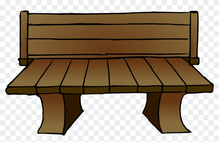 Free Park Bench Free Park Bench Free Wooden Chair - Wooden Chair Clipart #54548