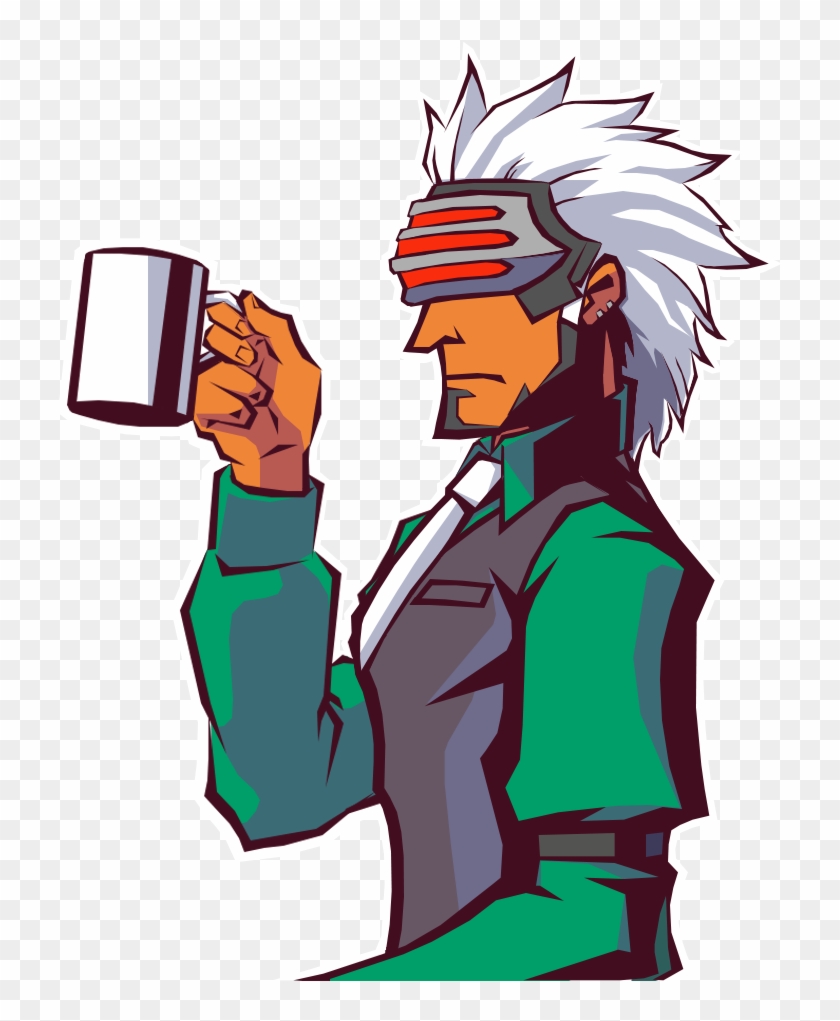 Godot In Ghost Trick Style By Rockerfox999 - Ace Attorney Ghost Trick #54567