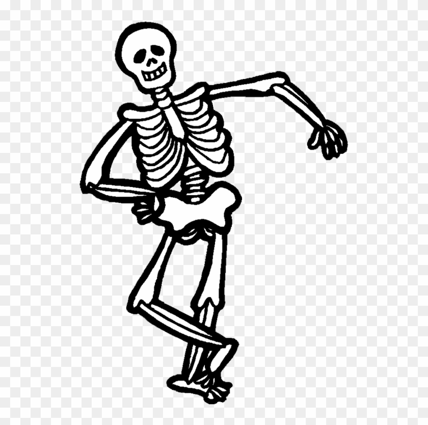Halloween Human Skeleton Clip Art - Halloween Skeleton #54682