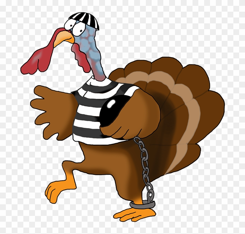 Thanksgiving Turkey Running Away - Turkey Running Away P Ng #54697