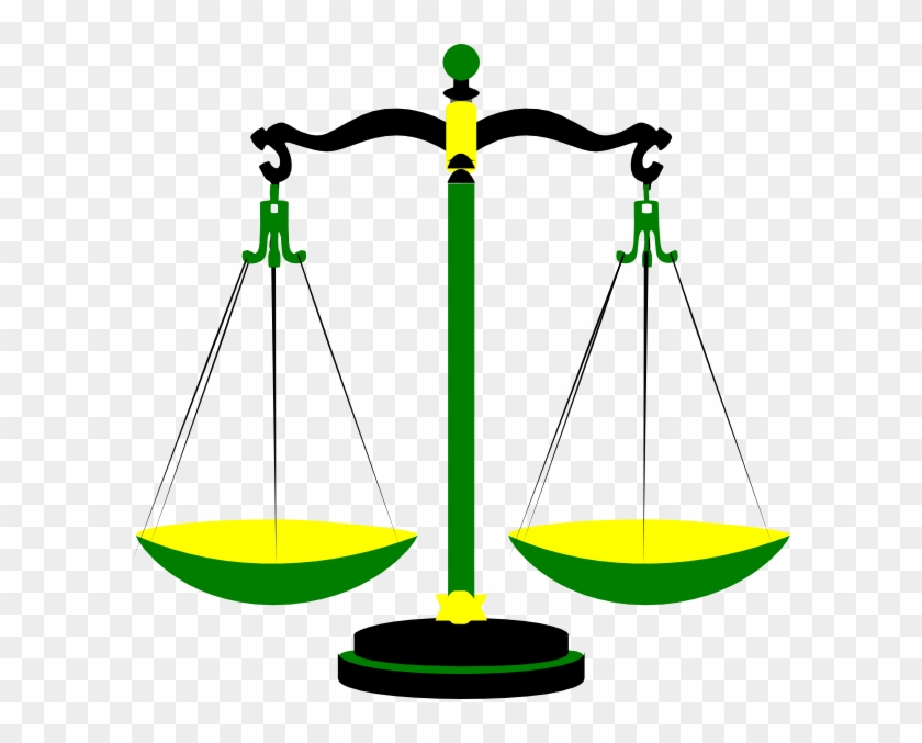 Scales Of Justice Clip Art #54770