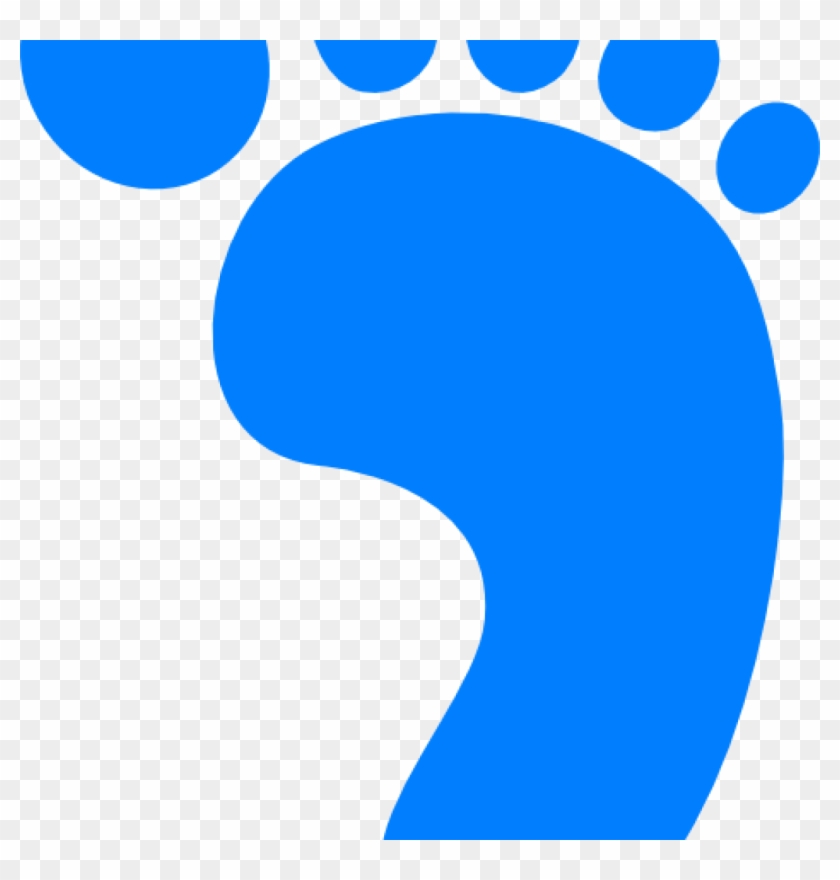 Baby Footprints Clipart Right Ba Footprint Clip Art - Clip Art #54779