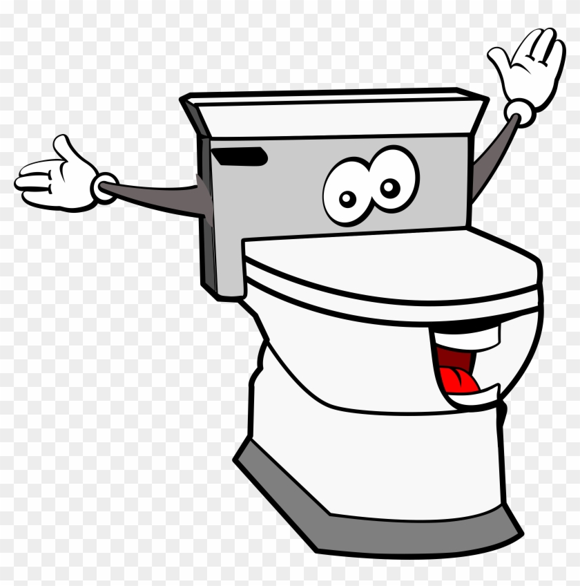 Toilet Clipart Transparent - Bild Toilette #54824