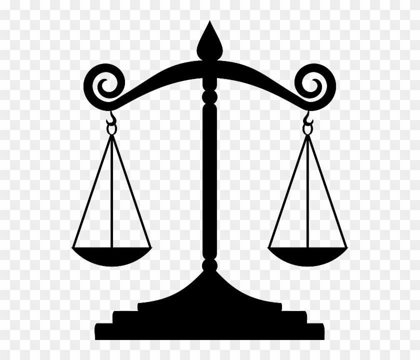 Law, Liberty, Scale, Weight, Balance - Rule Of Law Drawing #54867