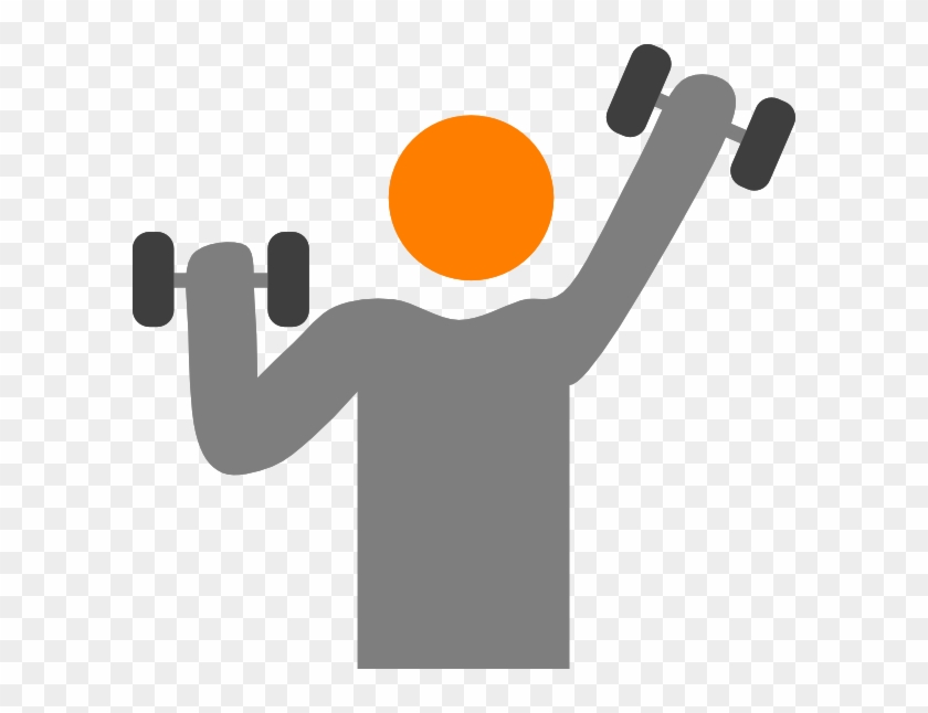Weight Lifter Clip Art - Fit Clipart No Background #54894