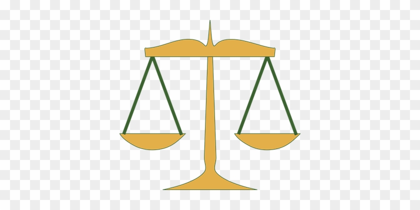 Scales Balance Weight Justice Scales Of Ju - Scales Of Justice Clipart #54901