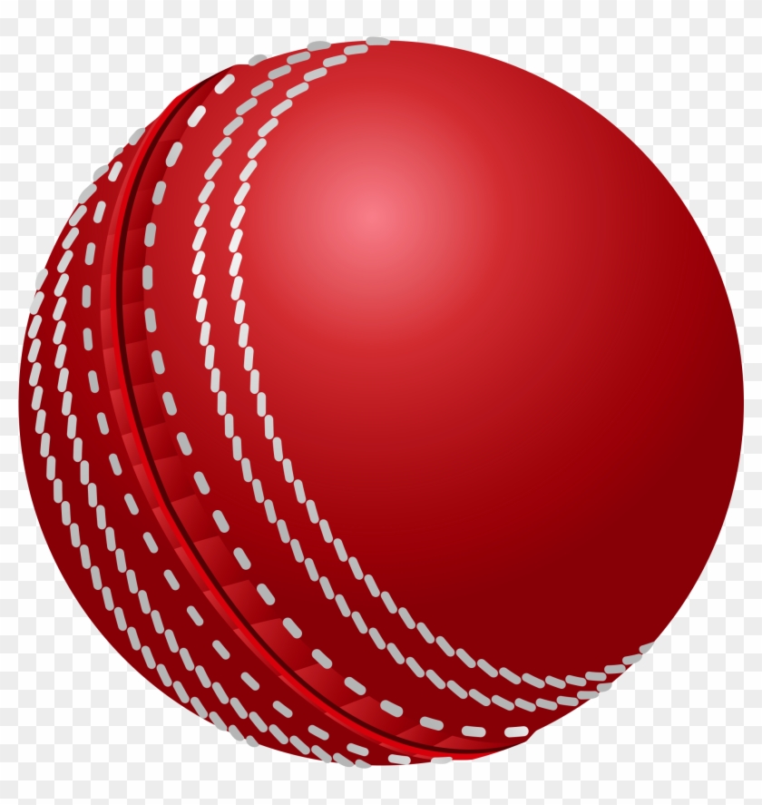 Cricket Ball Png Clipart Picture - Cricket Ball Vector Png #54935