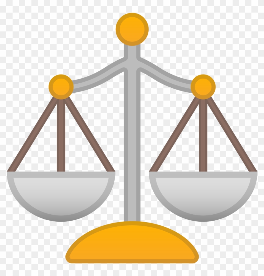 Balance Scale Icon - Balanza Emoji #54957