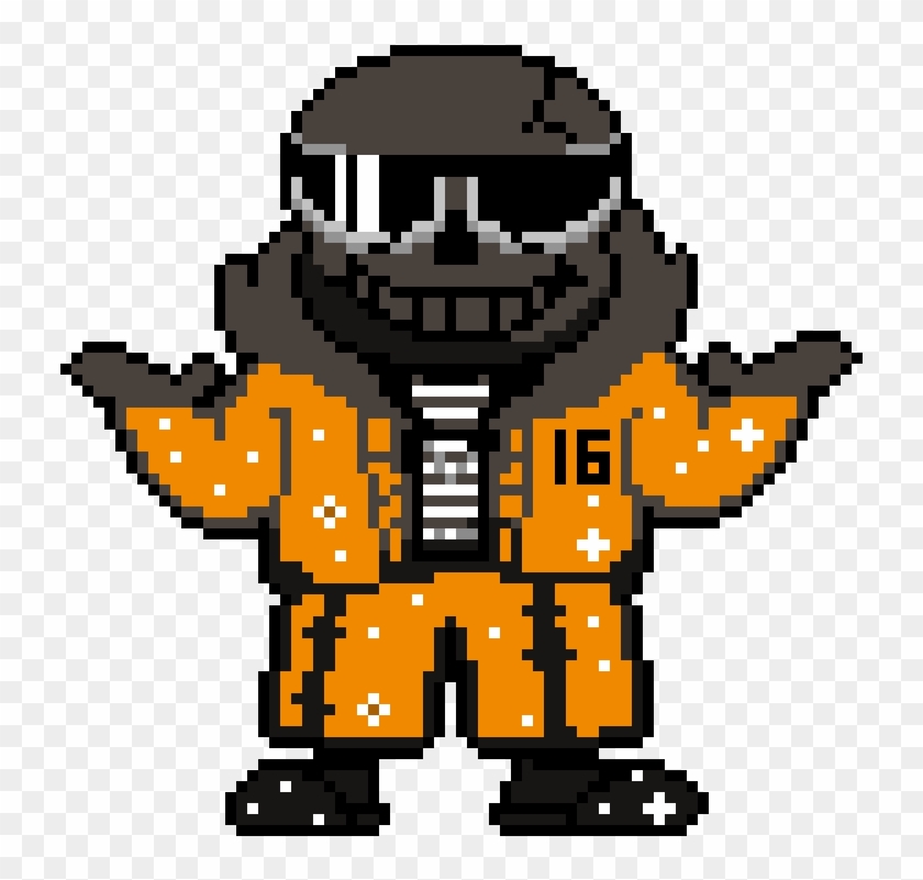 Prisoner Shadowtale Sans - Pixel Art #55060