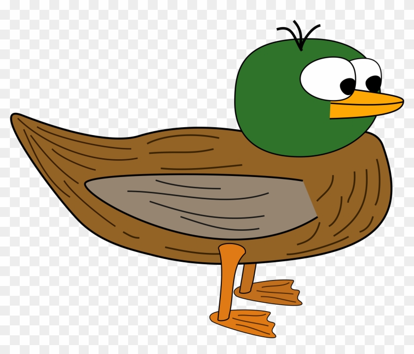Cartoon Duck Clipart, Vector Clip Art Online, Royalty - Cartoon Duck #55095