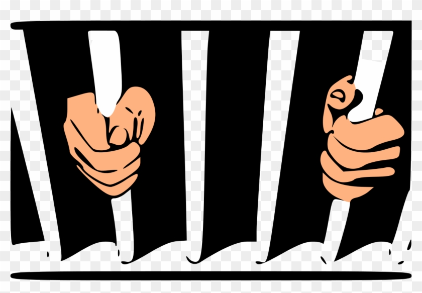 File - Prisonbars - Svg - Prison #55166