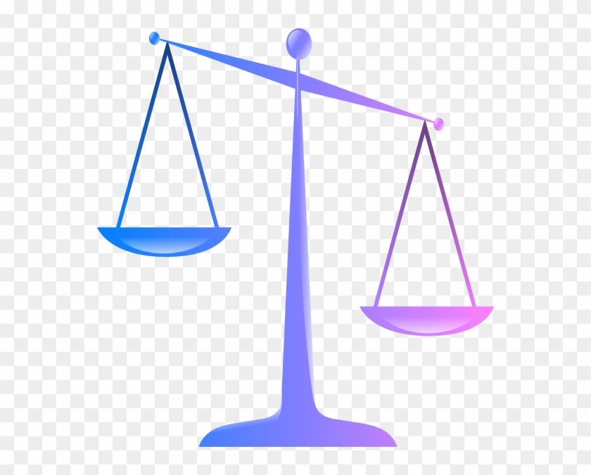 Scales Of Justice Clip Art #55358