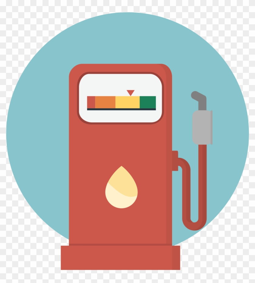 Gasoline Pump Clip Art - Gas Icon Flat #55612