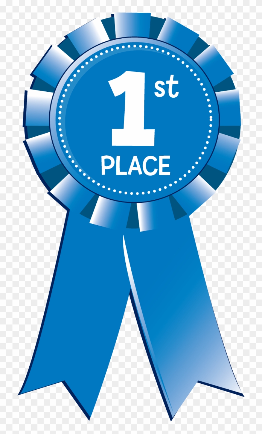 1st Place Medal Clipart Free - 1st Place Blue Ribbon #55668