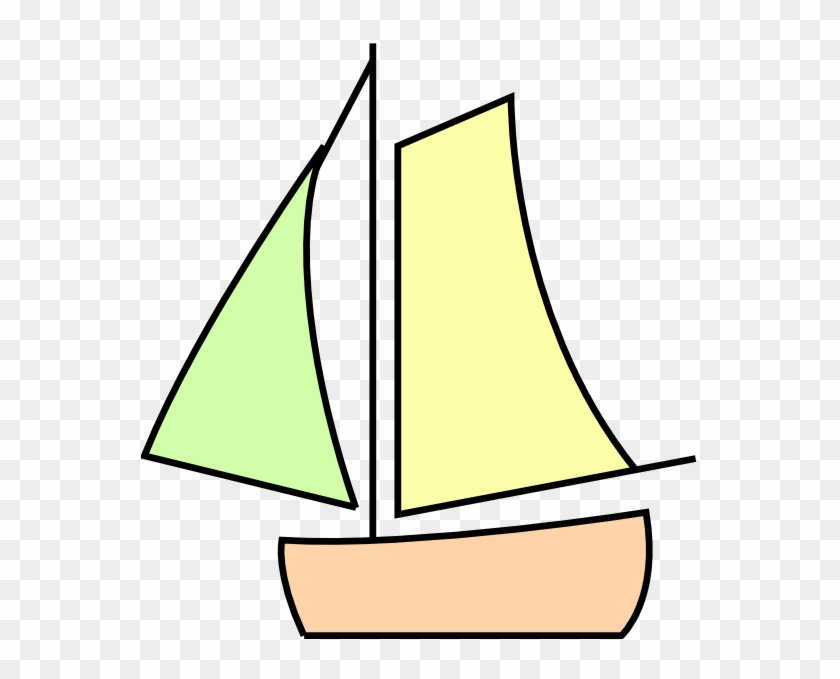 Sailing Boat White Clip Art - Clip Art #55867