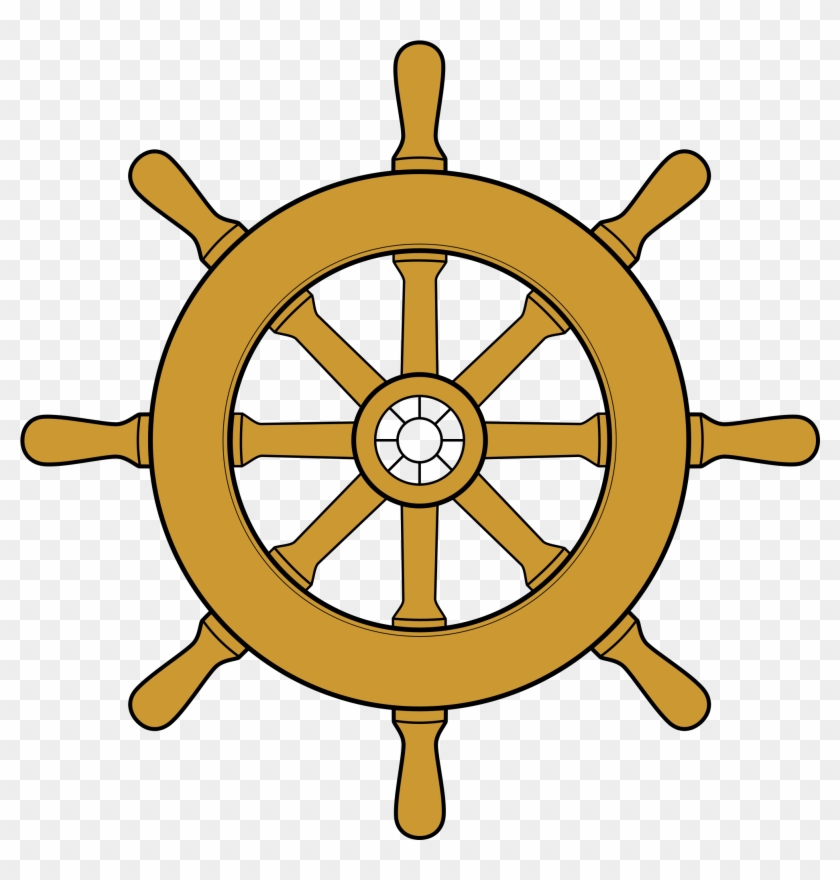 Resultado De Imagen De Barcos Piratas Png - Pirate Ship Wheel Clipart #55901