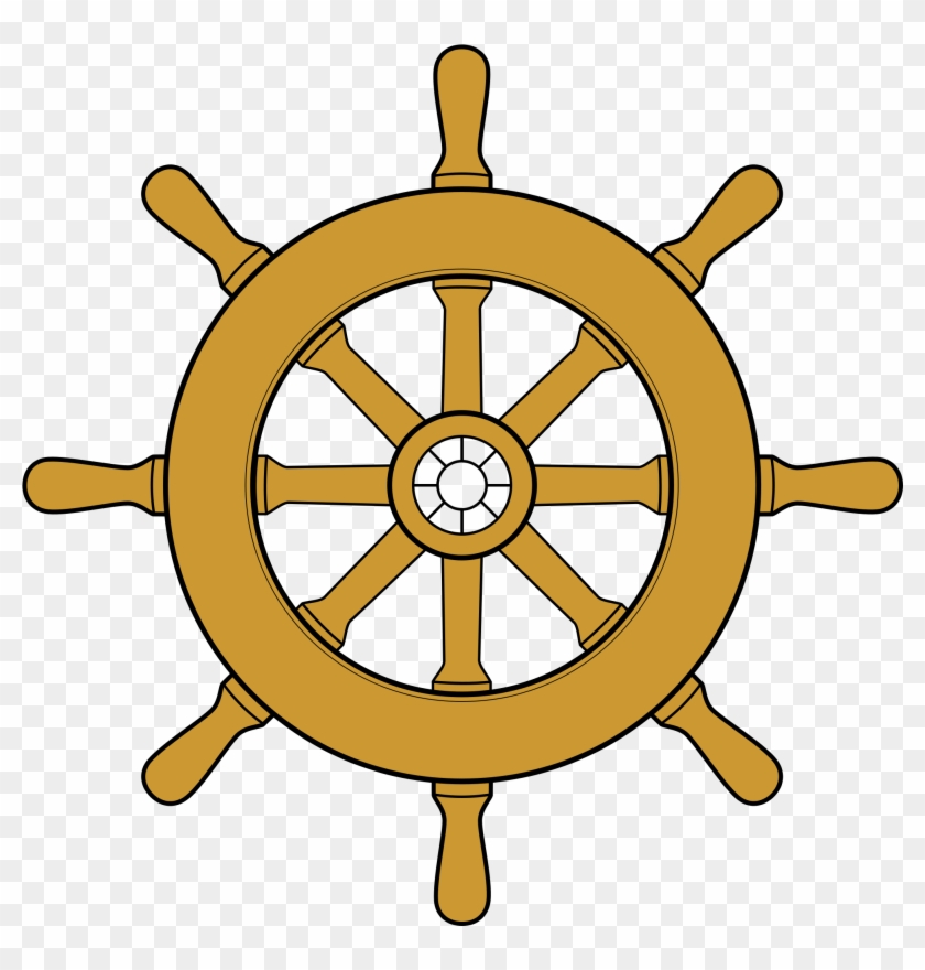 Resultado De Imagen De Barcos Piratas Png - Pirate Ship Wheel Clipart #55901