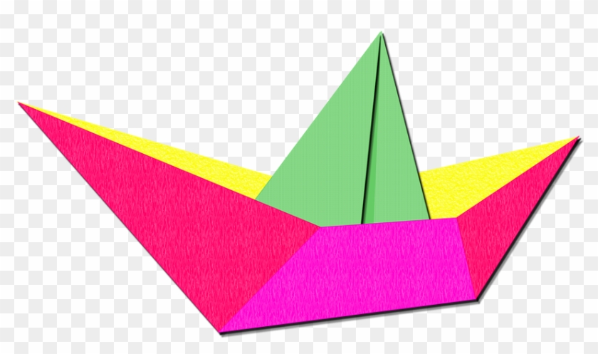 Boat, Paper Boat, Sailboat - Barquinho De Papel Png #55915