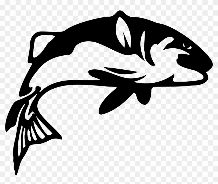 Clipart - Fish With Hook Clipart #55967
