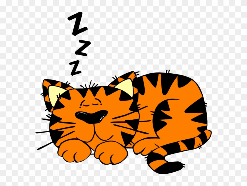 Sleeping Cat 1 Clip Art Clip Art - Sleepy Cat Clipart #55979