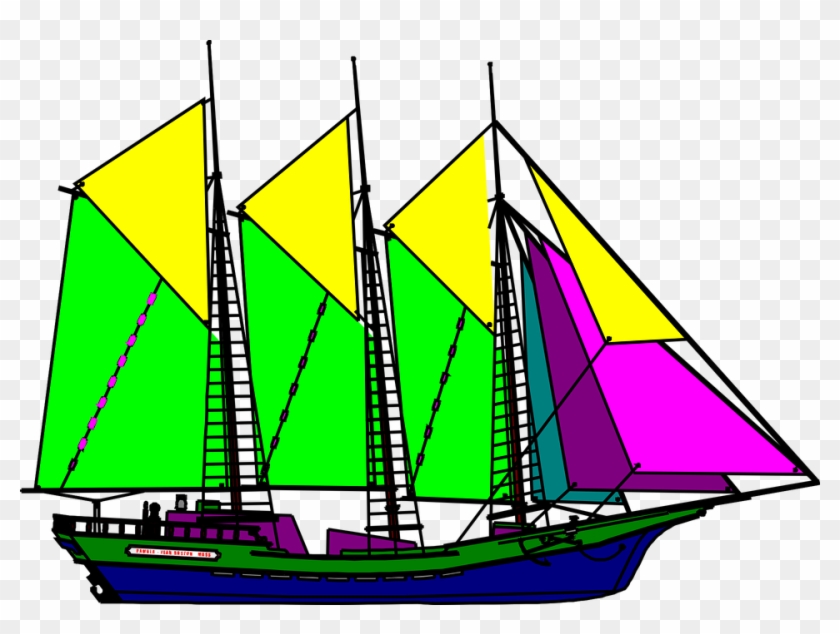 Ship Clipart - Hinh Anh Thuyen Hoat Hinh #56010